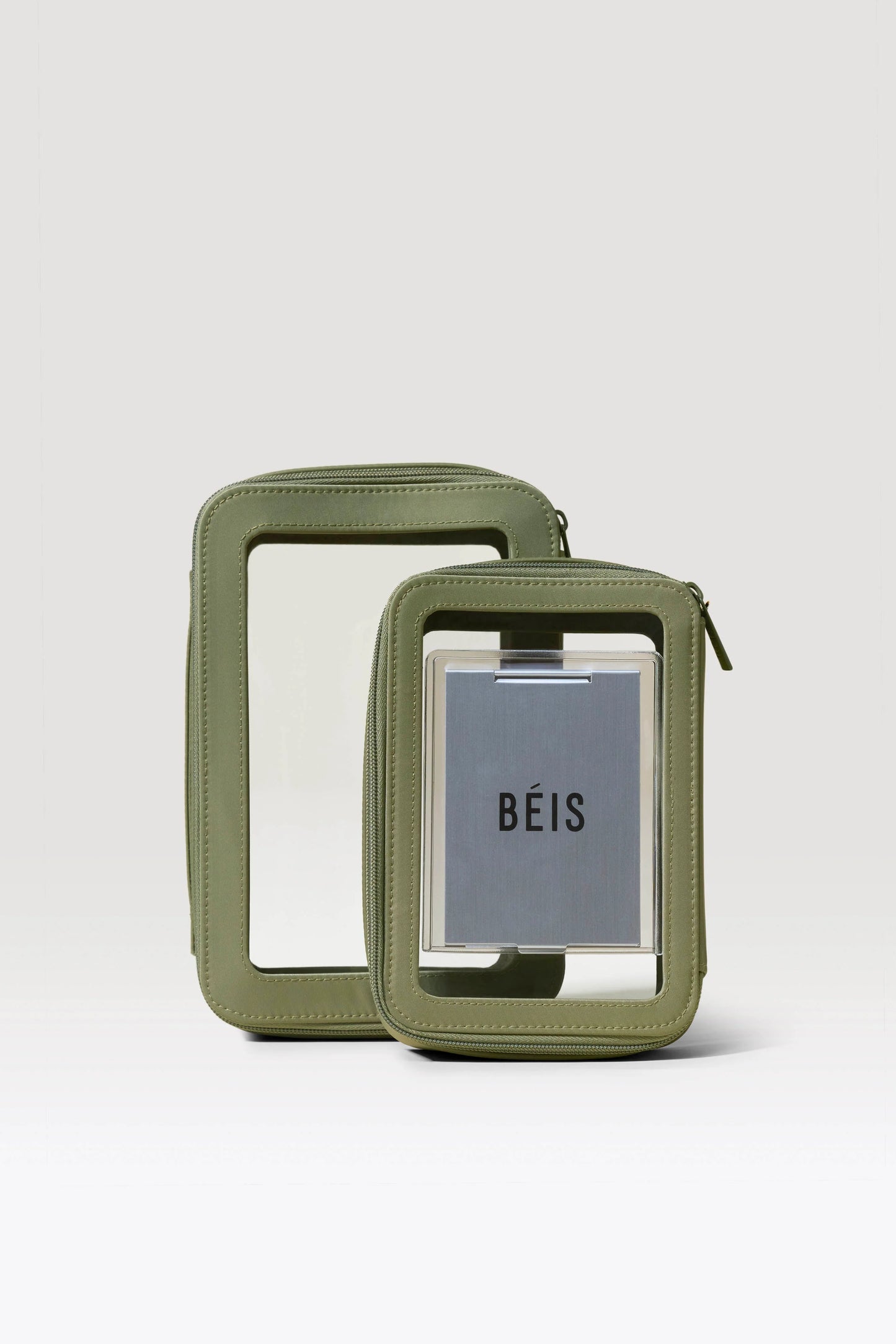 The In Flight Cosmetic Set in Olive