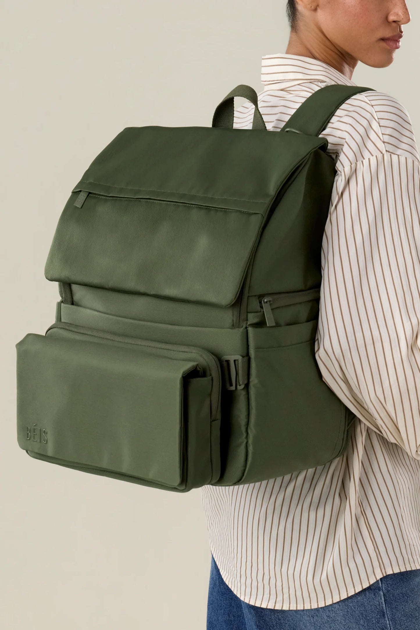 The Ultimate Diaper Backpack in Olive
