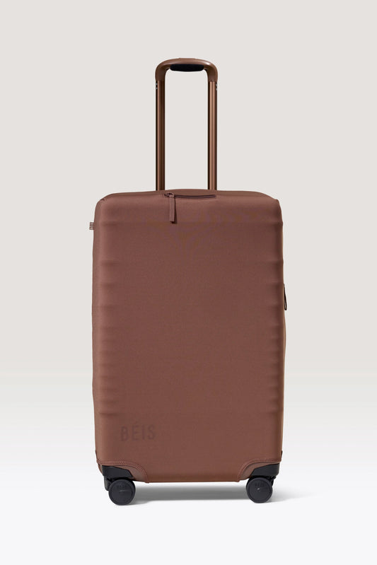 The Medium Check-In Luggage Cover in Maple