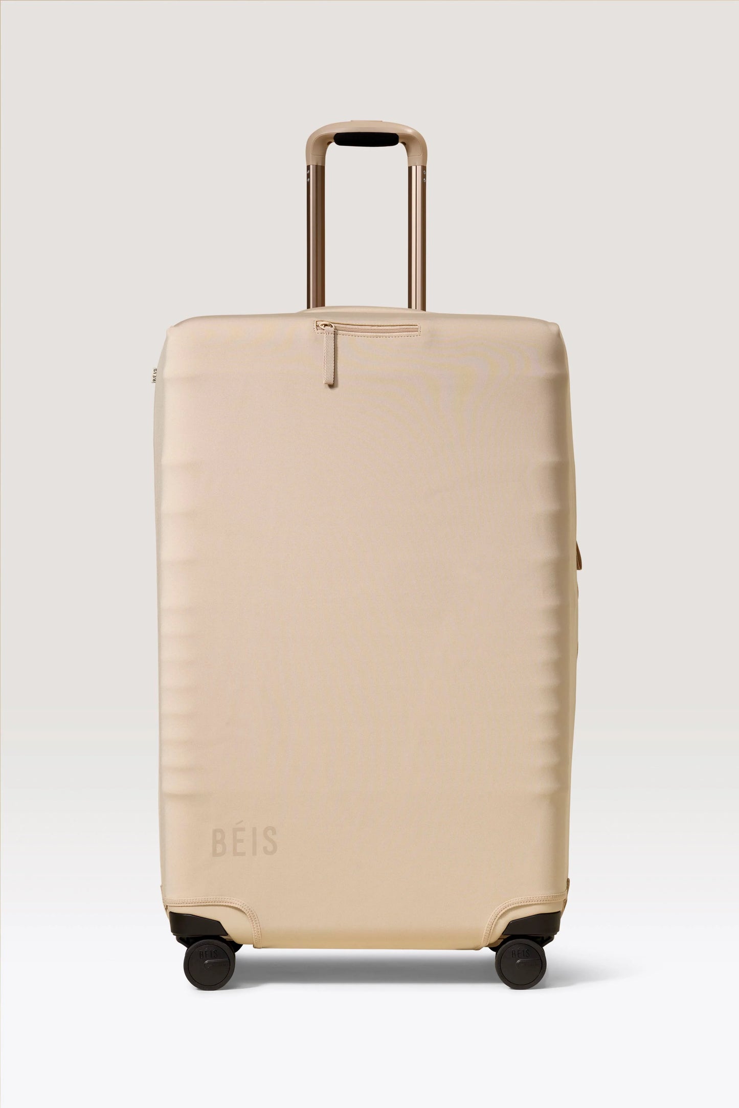 The Large Check-In Luggage Cover in Beige