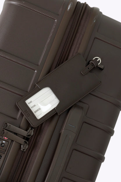 The Luggage Tag in Espresso