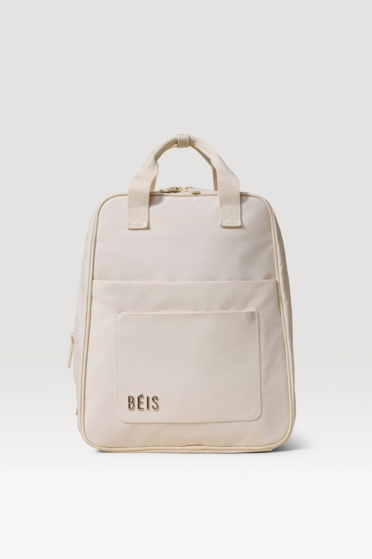 The Expandable Backpack in Beige