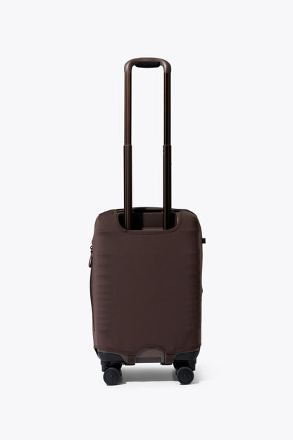 The Hybrid Carry-On Luggage Cover in Espresso