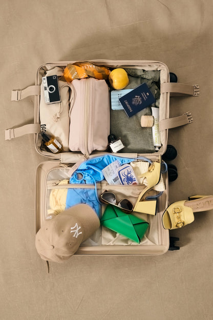 The Carry-On Roller in Beige