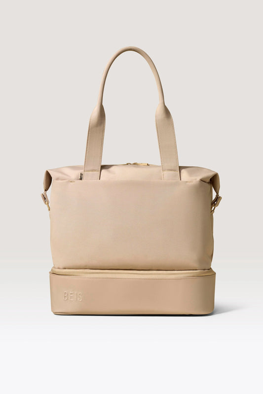 The Mini Weekender in Beige
