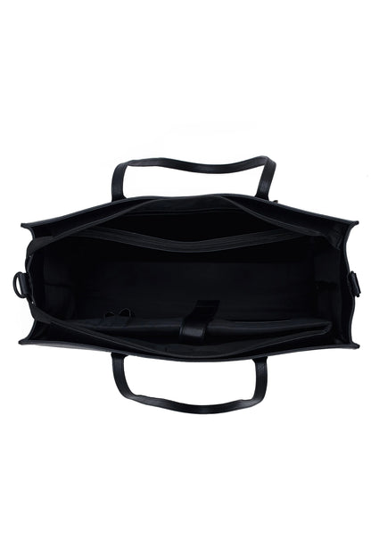 The Large Work Tote in Black