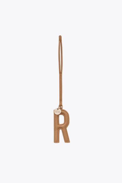 The Letter Charm in Camel