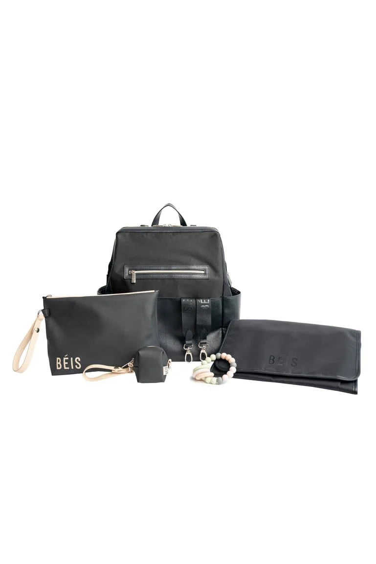 The Backpack Diaper Bag in Black