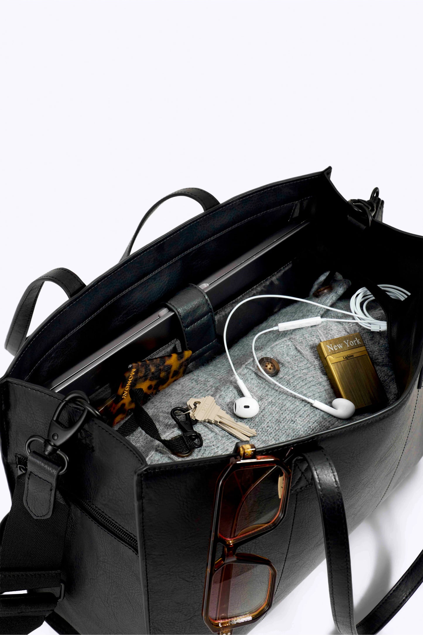 The Work Tote in Black