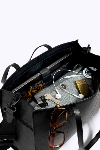 The Work Tote in Black