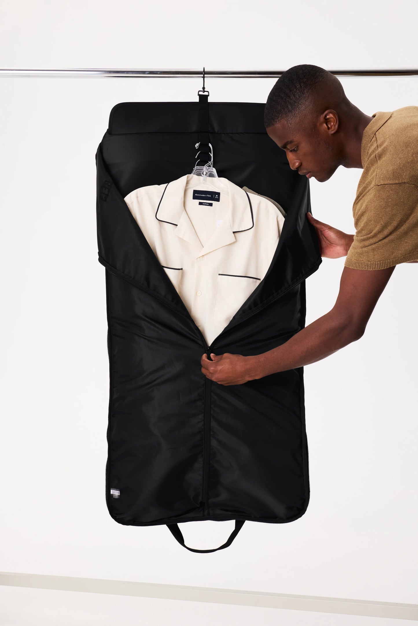 The Garment Duffle Bag in Black