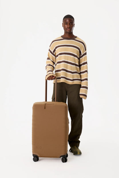 The Medium Check-In Luggage Cover in Camel