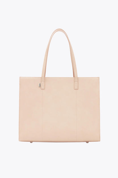 The Large Work Tote in Beige