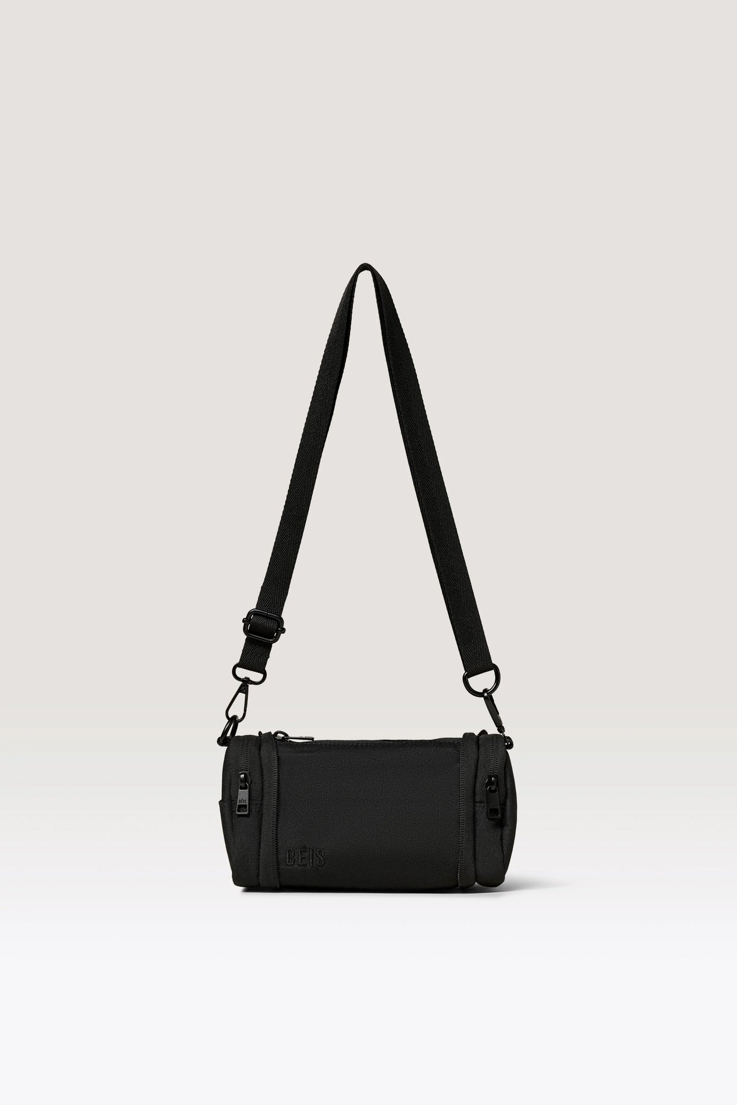 The Expandable Crossbody Charm in Black