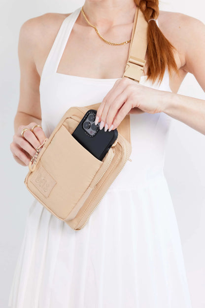 The Sport Sling in Beige